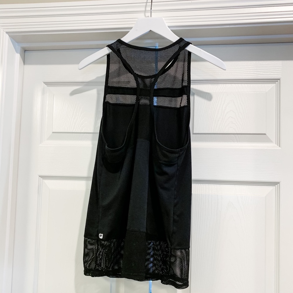 Fabletics Black Tank With Mesh Detailing - image 7